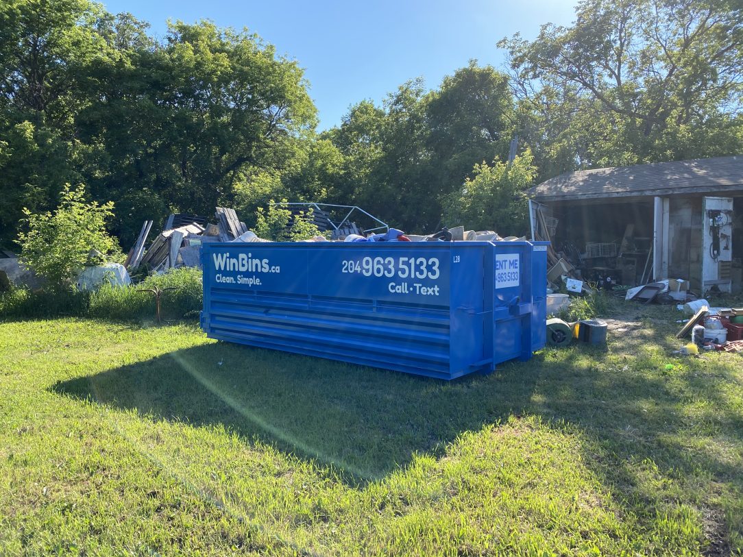 Winnipeg Bin & Dumpster Rentals by WinBins - Farm WinBin 20